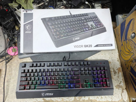 Клавіатури Клавиатуры ^/--/^ Игровая клавиатура с подсветкой MSI Vigor GK /--/ 20 USB № 26030202 ^_^^^ Ігрова клавіатура з підсвіткою MSI Vigor GK /--/ 20 USB No 26030202 - фото фото фото