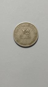 Інше Другое ^/--/^ Объединенные Арабские Эмираты. ОАЭ. 25 филс. 1973. ^_^^^ Об'єднані Арабські Емірати. ОАЕ. 25 філс. 1973. - фото фото фото