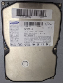 Жорсткі диски Жесткие диски ^/--/^ HDD IDE 3.5 SAMSUNG 20 /--/ GB б/в 100% здоров&amp;apos;я ^_^^^ HDD IDE 3. 5 SAMSUNG 20 /--/ GB б/у 100% здоровья - фото фото фото