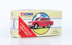 : Закордонні : Зарубежные ^/--/^ 1:43 Ford  Cortina Mk /--/ 1 1962-66 Radio control red, CORGI #98165 1995 ^_^^^ 1:43 Ford Cortina Mk /--/ 1 1962-66 Radio control red, CORGI #98165 1995 - фото фото фото