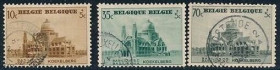 Інше Другое ^/--/^ Бельгия Архитектура Благотворительные марки 1935 ^_^^^ Бельгія Архітектура Благодійні марки 1935 - фото фото фото