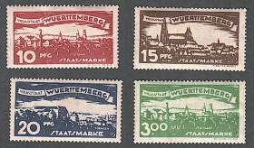 Інше Другое ^/--/^ Вюртемберг, Германия  (1920) Виды городов ^_^^^ Вюртемберг, Німеччина (1920) Види міст - фото фото фото