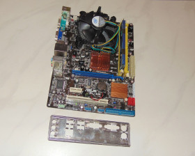 Материнські плати Материнские платы ^/--/^ Мат. плата Asus P /--/ 5 /--/ KPL-AM SE + DualCore Intel Pentium E /--/ 5300 + 2 /--/ Gb DDR /--/ 2 - фото фото фото