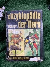 Видання - р. Издания - гг. ^/--/^ Книга-енциклопедія &amp;quot;Enzyklopädie der Tiere&amp;quot; Wilhelm Eigener, Neumann Verlag 1971  (Н /--/ 8341) - фото фото фото