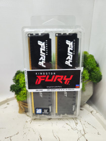 Оперативна пам'ять Оперативная память ^/--/^ Лот Оперативна пам&amp;apos;ять Kingston Fury Beast DDR /--/ 5-6000 32768 /--/ MB PC /--/ 5-48000  (Kit of 2 /--/ x /--/ 16384) Black  (KF /--/ 560 /--/ C /--/ 30 /--/ BBEK /--/ 2-32) ^_^^^ Лот Оперативная память Kingston Fury Beast DDR /--/ 5-6000 32768 /--/ MB PC /--/ 5-48000 (Kit of 2 /--/ x /--/ 16384) Black (KF /--/ 560 /--/ C /--/ 30 /--/ BBEK /--/ 2-32) - фото фото фото