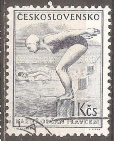 Чехословаччина Чехословакия ^/--/^ Чехословакия 1954 Sc.644 used ^_^^^ Чехословаччина 1954 Sc.644 used - фото фото фото