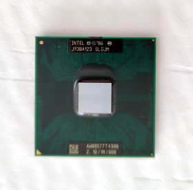 Процесори Процессоры ^/--/^ 655. Intel Pentium Dual-Core Mobile T /--/ 4300 2100 MHz SLGJM Socket P 2 ядра 2 потоки 64 біти процесор для ноутб. ^_^^^ 655 Intel Pentium Dual-Core Mobile T /--/ 4300 2100 MHz SLGJM Socket P 2 ядра 2 потока 64 бита процессор для ноутбука - фото фото фото