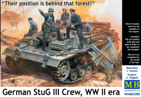 Фігурки, солдатики Фигурки, солдатики ^/--/^ Master Box 35208 Экипаж Stug III - Их позиция за этим лесом! ^_^^^ Master Box 35208 Екіпаж Stug III - Їхня позиція за цим лісом! - фото фото фото