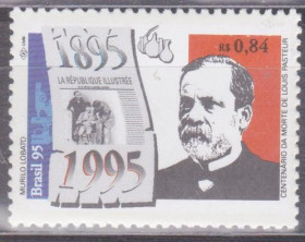 Південна Америка Южная Америка ^/--/^ Бразилия 1995 ЛУИ ПАСТЕР БАКТЕРИОЛОГ УЧЁНЫЙ ЗНАМЕНИТОСТЬ НАУКА МЕДИЦИНА Mi.2634** MNH Є3 SW 2658 $2.95 ^_^^^ Бразилия 1995 ЛУИ ПАСТЕР БАКТЕРИОЛОГ УЧЁНЫЙ ЗНАМЕНИТОСТЬ НАУКА МЕДИЦИНА Mi.2634** MNH Е /--/ 3 SW 2658 $2.77 - фото фото фото