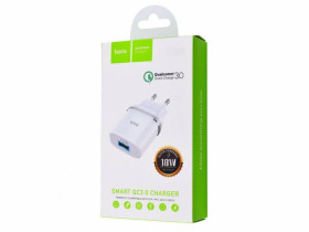 USB адаптери USB адаптеры ^/--/^ Зарядний пристрій для телефона Hoco C /--/ 12 /--/ Q швидке заряджання PD 18 Вт QC 3.0 білий ^_^^^ Зарядное устройство для телефона Hoco C /--/ 12 /--/ Q быстрое заряжание PD 18 Вт QC 3.0 белый - фото фото фото