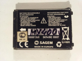 Акумулятори Аккумуляторы ^/--/^ Sagem my /--/ 400 /--/ V аккумулятор ОРИГИНАЛ Б/У ^_^^^ Sagem my /--/ 400 /--/ V акумулятор ОРИГІНАЛ Б/У - фото фото фото