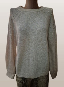 Кофти Кофты ^/--/^ Теплая женская кофта, джемпер с жемчугом Primark ^_^^^ Тепла жіноча кофта, джемпер з перлами Primark - фото фото фото