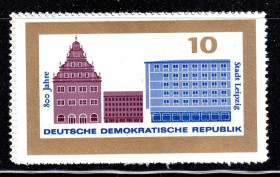 НДР, ФРН ГДР, ФРГ ^/--/^ Германия  ГДР / DDR  1984 г  MNH - - архитектура ^_^^^ Німеччина НДР / DDR 1984 MNH - архітектура - фото фото фото