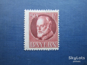 Інше Другое ^/--/^ Марка Германия Бавария 1914 стандарт Людвиг III 50 пф без клея ^_^^^ Марка Німеччина Баварія 1914 стандарт Людвіг III 50 пф без клею - фото фото фото