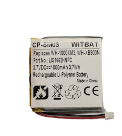Акумулятори Аккумуляторы ^/--/^ Аккумулятор для Наушников Sony LIS /--/ 1662 /--/ HNPC WH-1000 /--/ xM /--/ 3 WH-1000 /--/ XM /--/ 4 WH-CH /--/ 710 /--/ N/B WH-XB /--/ 900 WH-XB /--/ 900 /--/ N ^_^^^ Акумулятор для Навушників Sony LIS /--/ 1662 /--/ HNPC WH-1000 /--/ xM /--/ 3 WH-1000 /--/ XM /--/ 4 WH-CH /--/ 710 /--/ N/B WH-XB /--/ 900 WH-XB /--/ 900 /--/ N - фото фото фото
