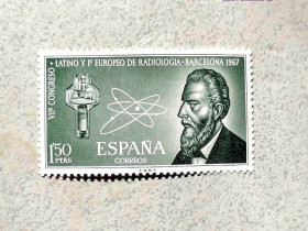 Іспанія Испания ^/--/^ Поштова марка Іспанія 1967 рік ** ^_^^^ Почтовая марка Испания 1967 год ** - фото фото фото