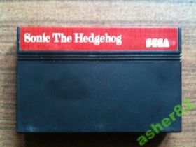 Диски з відеоіграми Диски с видеоиграми ^/--/^ Игра на Sega Master System &amp;quot;Sonic The Hedgehog&amp;quot;     (PAL) ^_^^^ Гра на Sega Master System &amp;quot; Sonic The Hedgehog&amp;quot; (PAL) - фото фото фото