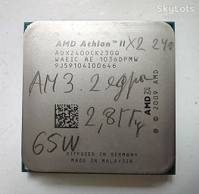 Процесори Процессоры ^/--/^ Процесор AMD Athlon II X /--/ 2 240 2.8 /--/ GHz ADX /--/ 2400 /--/ CK /--/ 23 /--/ GQ Socket AM /--/ 3 AM /--/ 2+ ^_^^^ Процесор AMD Athlon II X /--/ 2 240 2 /--/ x /--/ 2.8 /--/ GHz (ADX /--/ 2400 /--/ CK /--/ 23 /--/ GQ) Socket AM /--/ 3 AM /--/ 2+ - фото фото фото