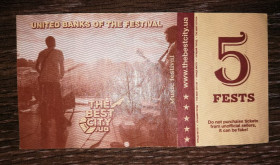 Інше Другое ^/--/^ 5 фестов fests 2013 Дніпропетровськ Фестиваль. З вод. знаком, УФ, голограмою. ^_^^^ 5 фестов fests 2013 Днепропетровск Фестиваль. С вод. знаком, УФ, голограммой. - фото фото фото