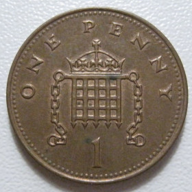 Єлизавета II (після ) Елизавета II (после ) ^/--/^ Велика Британія 1 пенні 1993 року 43093 ^_^^^ Великобритания 1 пенни 1993 года 43093 - фото фото фото