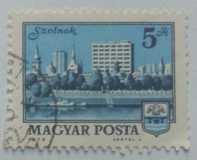 Угорщина Венгрия ^/--/^ Венгрия 1975 Города, видовые, 5 /--/ Ft, гашеная ^_^^^ Угорщина 1975 Міста, видові, 5 /--/ Ft, гашена - фото фото фото