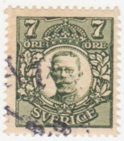 Інші країни Другие страны ^/--/^ Швеция 1911  г. № 69 гашеная ^_^^^ Швеція 1911 р. No 69 гашена - фото фото фото