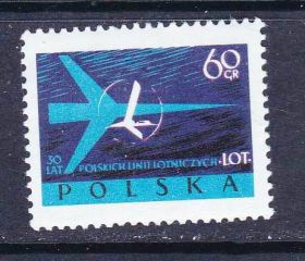 Транспорт Транспорт ^/--/^ Транспорт. Авиация.  Польша MNH - ^_^^^ Транспорт. Авіація. Польща MNH - фото фото фото
