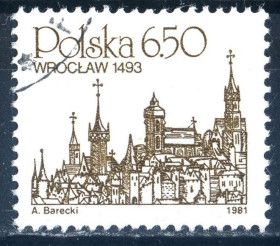 Архітектура Архитектура ^/--/^ Польша. Архитектура Вроцлава    (серия) 1981 г. ^_^^^ Польща. Архітектура Вроцлава (серія) 1981 - фото фото фото