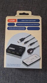 Кабелі та перехідники Кабели и переходники ^/--/^ 3-портовий HDMI-перемикач Logik LHDSW /--/ 19 ^_^^^ 3-портовый HDMI-переключатель Logik LHDSW /--/ 19 - фото фото фото