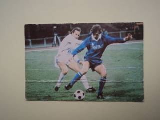 Календарі Календари ^/--/^ Футбол. Динамо Київ. Ігор Бєланов. 1987 /--/ р. ^_^^^ Футбол. Динамо Киев. Игорь Беланов. 1987 /--/ г. - фото фото фото