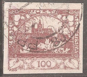 Чехословаччина Чехословакия ^/--/^ Чехословакия 1918-19 Sc.8 used ^_^^^ Чехословаччина 1918-19 Sc.8 used - фото фото фото