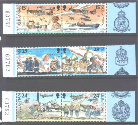 Транспорт Транспорт ^/--/^ Авиация . UK Мэн 1990 г  MNH - серия ^_^^^ UK Мен 1990 MNH - серія - фото фото фото
