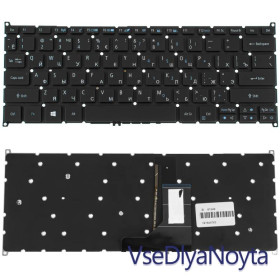 Клавіатури Клавиатуры ^/--/^ Клавиатура для ноутбука ACER (AS: SP /--/ 513-51) rus, black, без фрейма ^_^^^ Клавіатура для ноутбука ACER (AS: SP /--/ 513-51) rus, black, без фрейму - фото фото фото