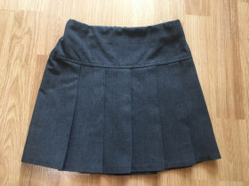 Спідниці Юбки ^/--/^ Юбка серая Marks&amp;Spencer,класика,3-6 /--/ лет,р.104-116,сост. нов. ^_^^^ Сіра Marks &amp; Spencer, класика, 3-6 років, р.104-116, склад. - фото фото фото
