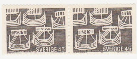 Скандинавія Скандинавия ^/--/^ Швеция 1969 г. № 631 А В ** сцепка ^_^^^ Швеція 1969 р. No 631 А В ** зчіпка - фото фото фото