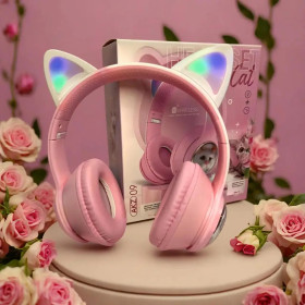 Навушники Наушники ^/--/^ Навушники накладні Bluetooth Кошенятко з вушками AKZ-09 ^_^^^ Наушники накладные Bluetooth Кошенятко с ушками AKZ-09 - фото фото фото