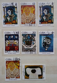 Мистецтво Искусство ^/--/^ Куба 1978 г - Картины Амелии Пелаэс ^_^^^ Куба 1978 — Картини Амелії Пелаес - фото фото фото