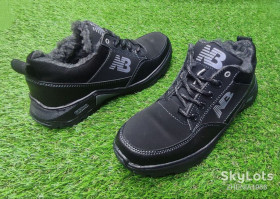 Кросівки Кроссовки ^/--/^ Зимние мужские Кроссовки в стиле New Balance. Эко-кожа, эко-мех. КАЧЕСТВО. Размер 43 ^_^^^ Зимові чоловічі Кросівки в стилі New Balance. Еко-шкіра, еко-хутро. Якість. Розмір 43 - фото фото фото