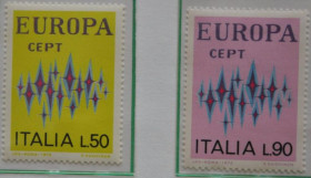 Інше Другое ^/--/^ Италия Европа СЕПТ 1972 MNH ^_^^^ Італія Європа СЕПТ 1972 MNH - фото фото фото