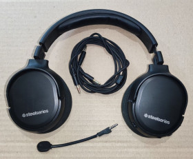 Навушники, гарнітури Наушники, гарнитуры ^/--/^ SteelSeries Arctis 1 Wireless      (без приймача) + Кабель 3,5 /--/ мм ^_^^^ Наушники SteelSeries Arctis 1 Wireless (без приемника) - фото фото фото