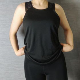 Майки Майки ^/--/^ Жіноча спортивна майка dri fit nike чорна ^_^^^ Женская спортивная майка dri fit nike черная - фото фото фото