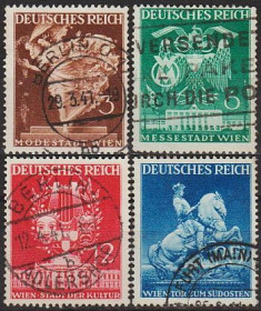 Третій Рейх (-) Третий Рейх (-) ^/--/^ 1941 - Рейх - Весняний ярмарок Mi.768-71 _4,0 € ^_^^^ 1941 - Рейх - Весенняя ярмарка Mi.768-71 _4,0 € - фото фото фото