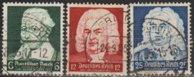 Третій Рейх (-) Третий Рейх (-) ^/--/^ 1935 - Рейх - Композитори Mi.573-75 _3.0 € ^_^^^ 1935 - Рейх - Композиторы Mi.573-75 _3.0 € - фото фото фото