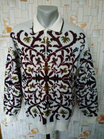 Кофти Кофты ^/--/^ Кофта. Рубашка трикотажная WALLEES шерсть р-р прибл. М-L ^_^^^ Кофта. Сорочка трикотажна WALLEES вовна р-р прибл. М-L - фото фото фото