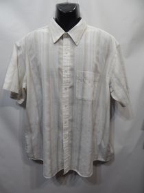 Сорочки Рубашки ^/--/^ Мужская рубашка с коротким рукавом VAN HEUSEN р.54 054 /--/ ДРБУ (только в указанном размере, только 1 шт) ^_^^^ Чоловіча сорочка з коротким рукавом VAN HEUSEN р.54 054 /--/ ДРБУ (тільки в зазначеному розмірі, тільки 1 шт) - фото фото фото
