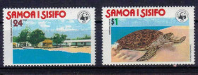 Фауна Фауна ^/--/^ Самоа Сисисифо  1978 г  MNH - черепаха ^_^^^ Самоа Сісіфо 1978 MNH - черепаха - фото фото фото