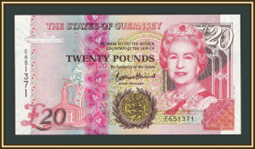 Інші країни Другие страны ^/--/^ Гернси 20 фунтов 2023 P-58  (58 /--/ d) UNC ^_^^^ Гернсі 20 фунтів 2023 P-58 (58 /--/ d) UNC - фото фото фото