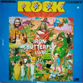 Платівки Пластинки ^/--/^ Iron Butterfly - Live - 1970.   (LP). 12. Vinyl. Пластинка. Germany ^_^^^ Iron Butterfly — Live — 1970. (LP). 12. Vinyl. Платівка. Germany - фото фото фото