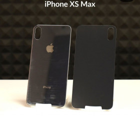 Корпуса на iPhone Корпуса на iPhone ^/--/^ Крышка задняя iPhone XS Max Space Gray  (большой вырез под камеру) ^_^^^ Кришка задня iPhone XS Max Space Gray (великий виріз під камеру) - фото фото фото