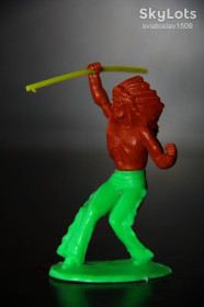 Фігурки, солдатики Фигурки, солдатики ^/--/^ Индеец Manurba DOMPLAST 60-65 /--/ мм ФРГ ^_^^^ Manurba DOMPLAST 60-65 мм ФРН - фото фото фото